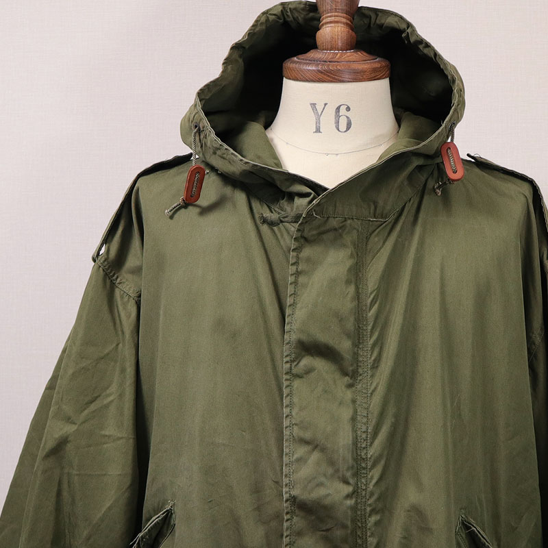 60's US ARMY M-51 COTTON POPLIN EXTREME COLD WEATHER SHELL PARKA
