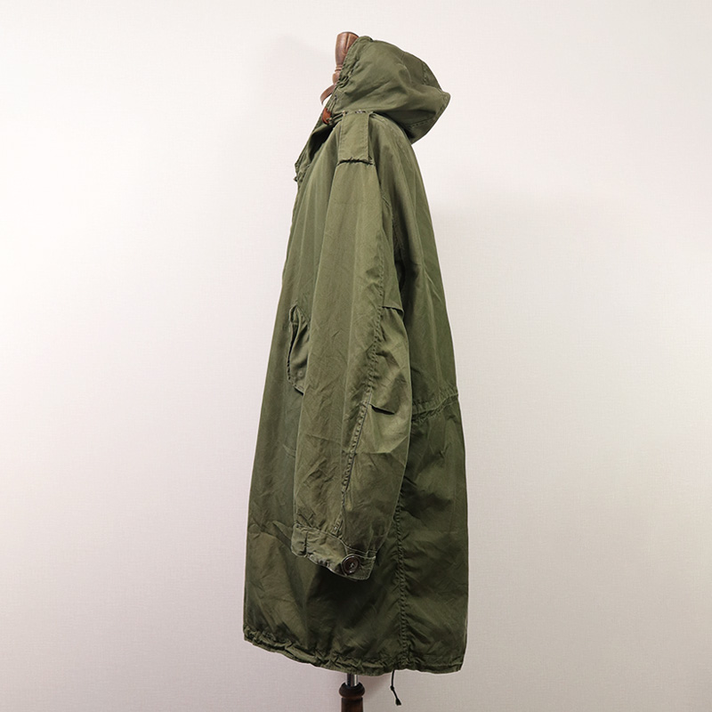 60's US ARMY M-51 COTTON POPLIN EXTREME COLD WEATHER SHELL PARKA