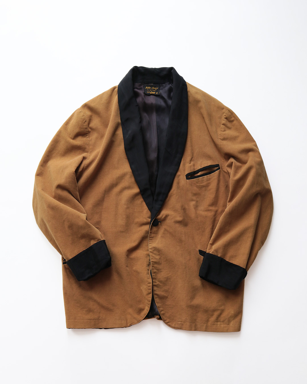 画像1: 50's Idol Hour VELVET x SATEEN TUXEDO JACKET (1)