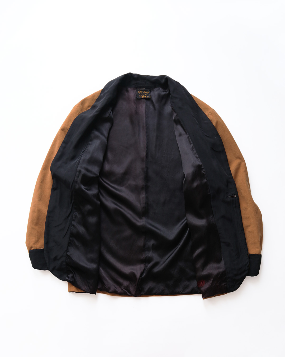 画像2: 50's Idol Hour VELVET x SATEEN TUXEDO JACKET (2)