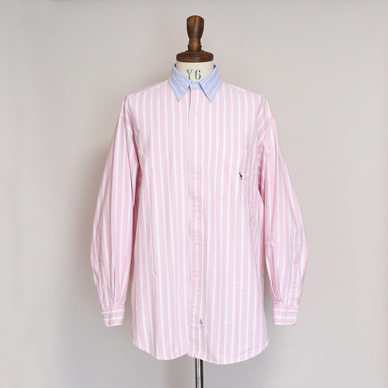 ralph lauren cotton oxford big shirt