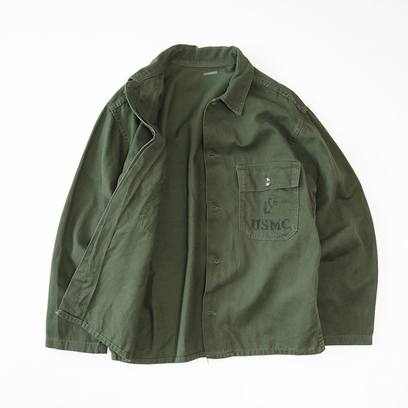 50s ビンテージ us.army サテン ユーティリティージャケット 1st