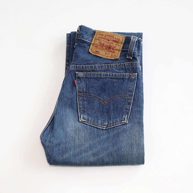 LEVI'S 501 DENIM PANTS "made in USA" 【W27 x L31 程度】,Ladies レディース