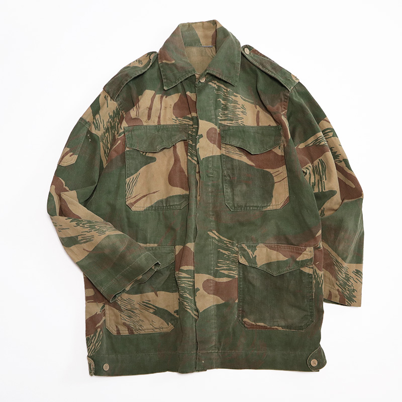 50's-60's PAKISTAN ARMY COTTON TWILL BRUSH STROKE CAMOUFLAGE FIELD