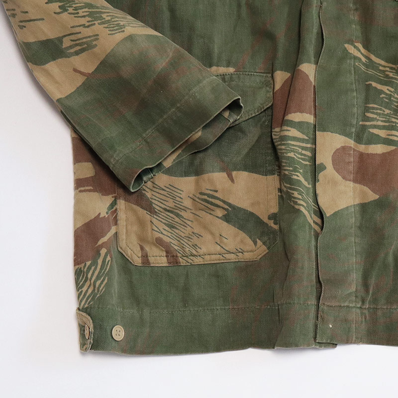 50's-60's PAKISTAN ARMY COTTON TWILL BRUSH STROKE CAMOUFLAGE FIELD