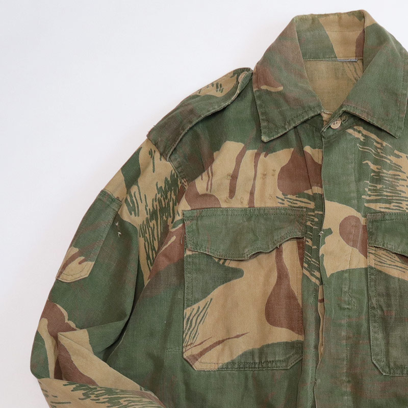 50's-60's PAKISTAN ARMY COTTON TWILL BRUSH STROKE CAMOUFLAGE FIELD