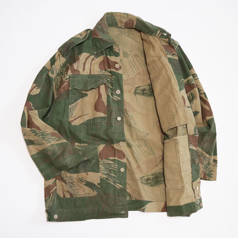 50's-60's PAKISTAN ARMY COTTON TWILL BRUSH STROKE CAMOUFLAGE FIELD